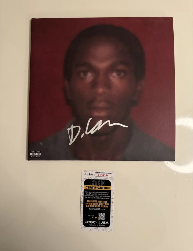 Daniel Caesar Autographed Son Of Spergy Vinyl JSA COA