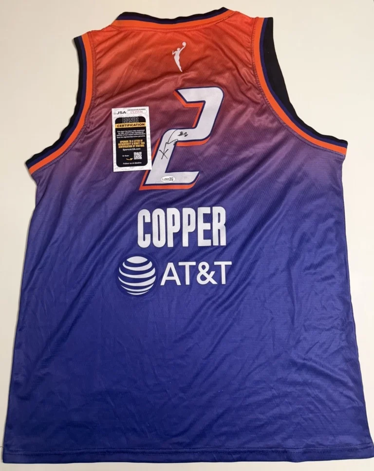Kahleah Copper Phoenix Mercury Autographed Jersey WNBA Star JSA COA