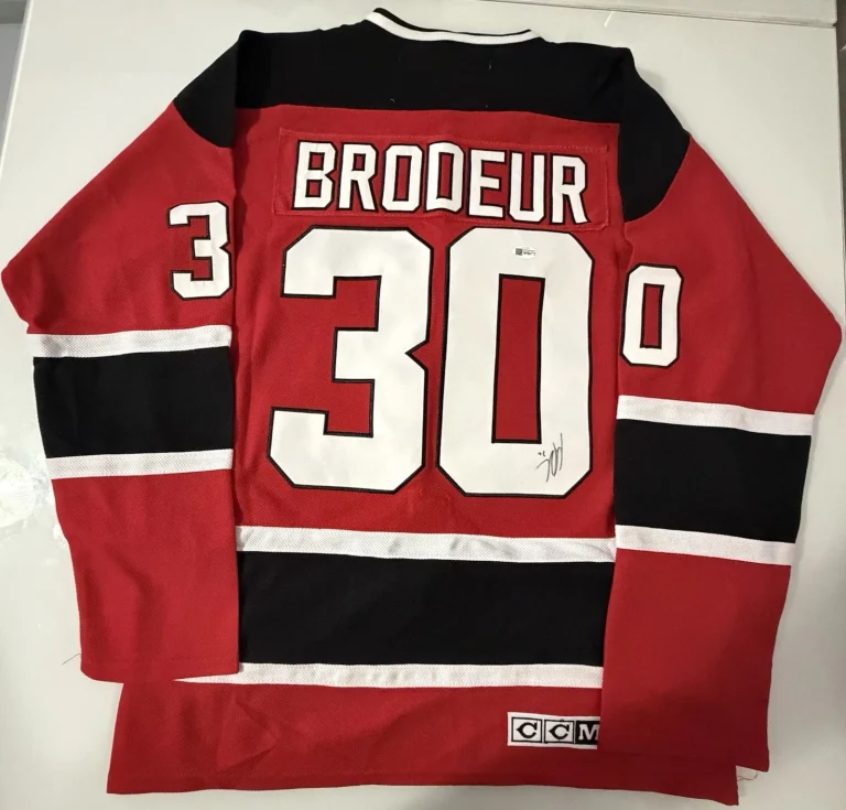 Martin Brodeur New Jersey Devils Autographed Jersey Star HOF JSA COA READ!!