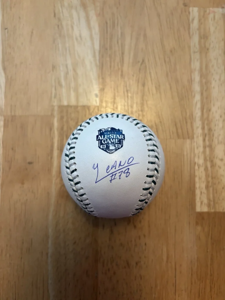 Yennier Cano 2023 All Star Game Signed Rawlings Baseball Beckett BAS Autograph