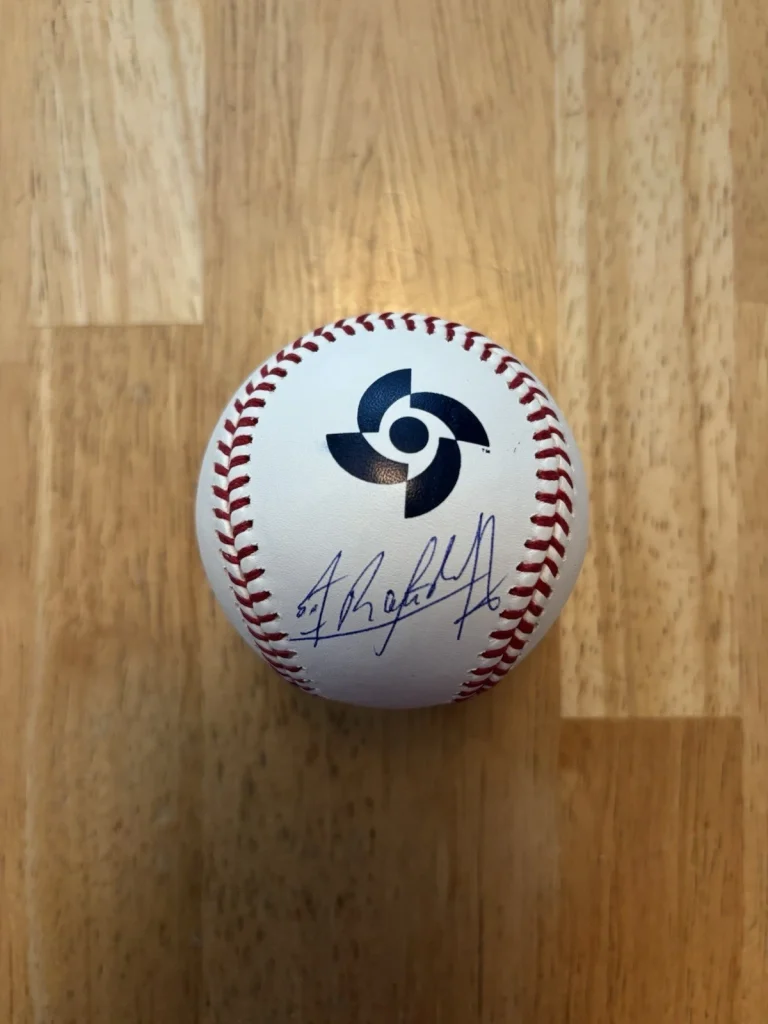 RANDY AROZARENA SIGNED RAWLINGS OFFICAL WBC BASEBALL. Seattle Mariners. Beckett