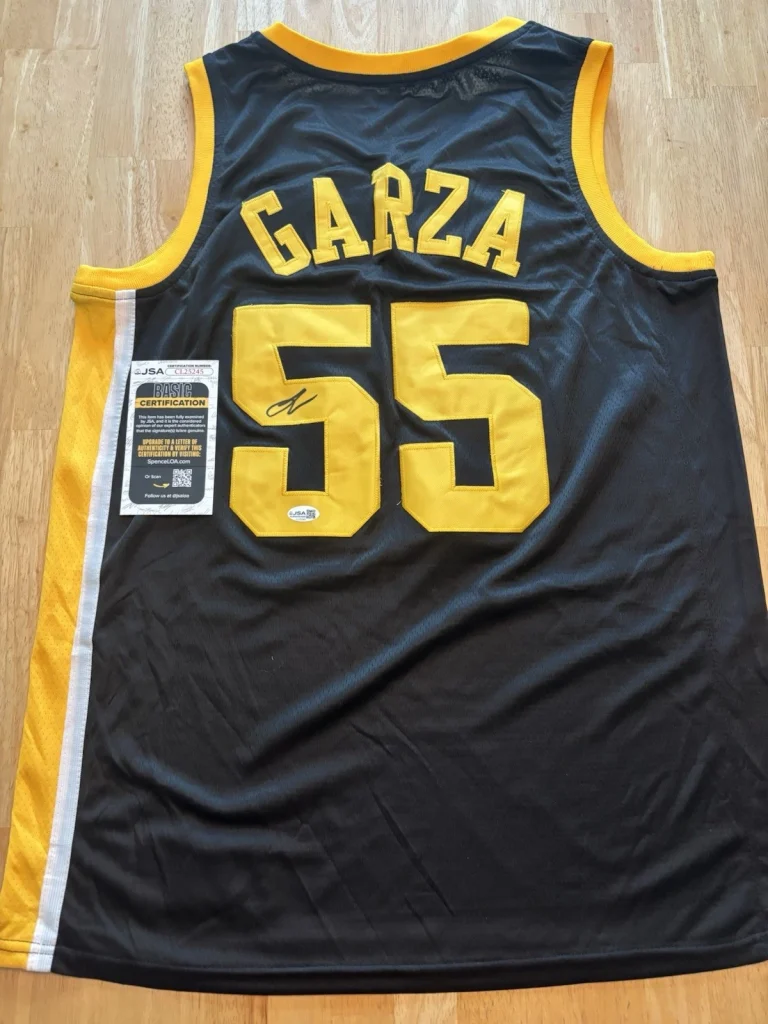 Luka Garza Signed Autographed Iowa Hawkeyes NCAA Jersey RARE. JSA Coa. Celtics