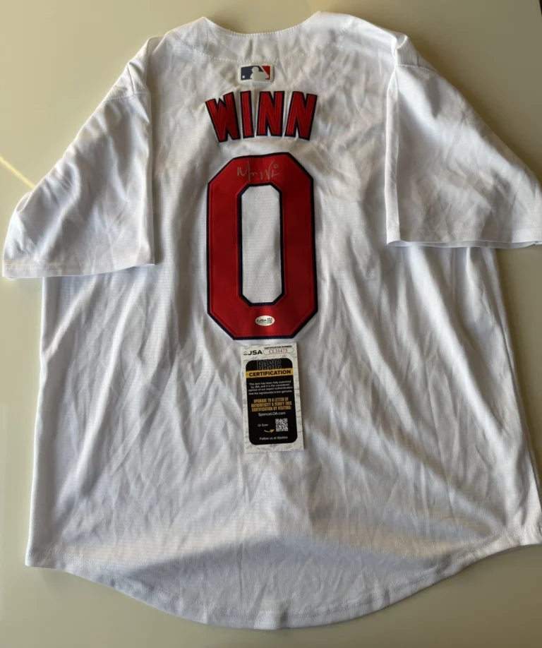 Masyn Winn St. Louis Cardinals Autographed Jersey JSA COA