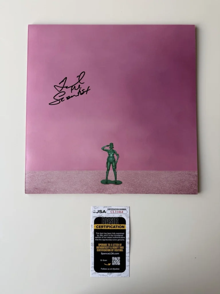 Mariah the Scientist Autographed “HEARTS SOLD SEPARATELY” Vinyl Record JSA COA