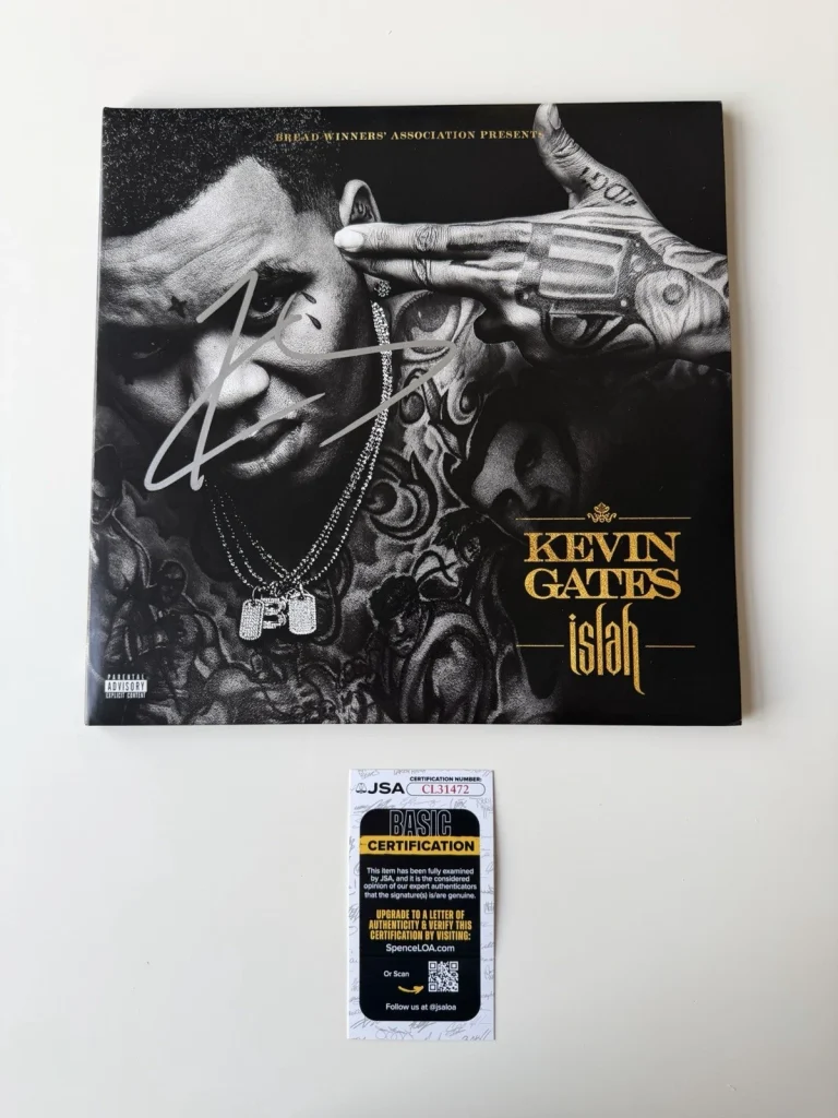 Kevin Gates Rapper Autographed 