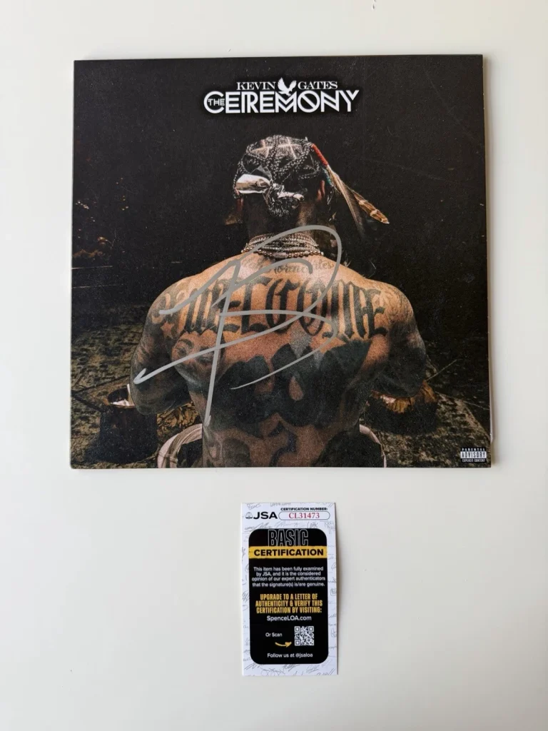 Kevin Gates Rapper Autographed 