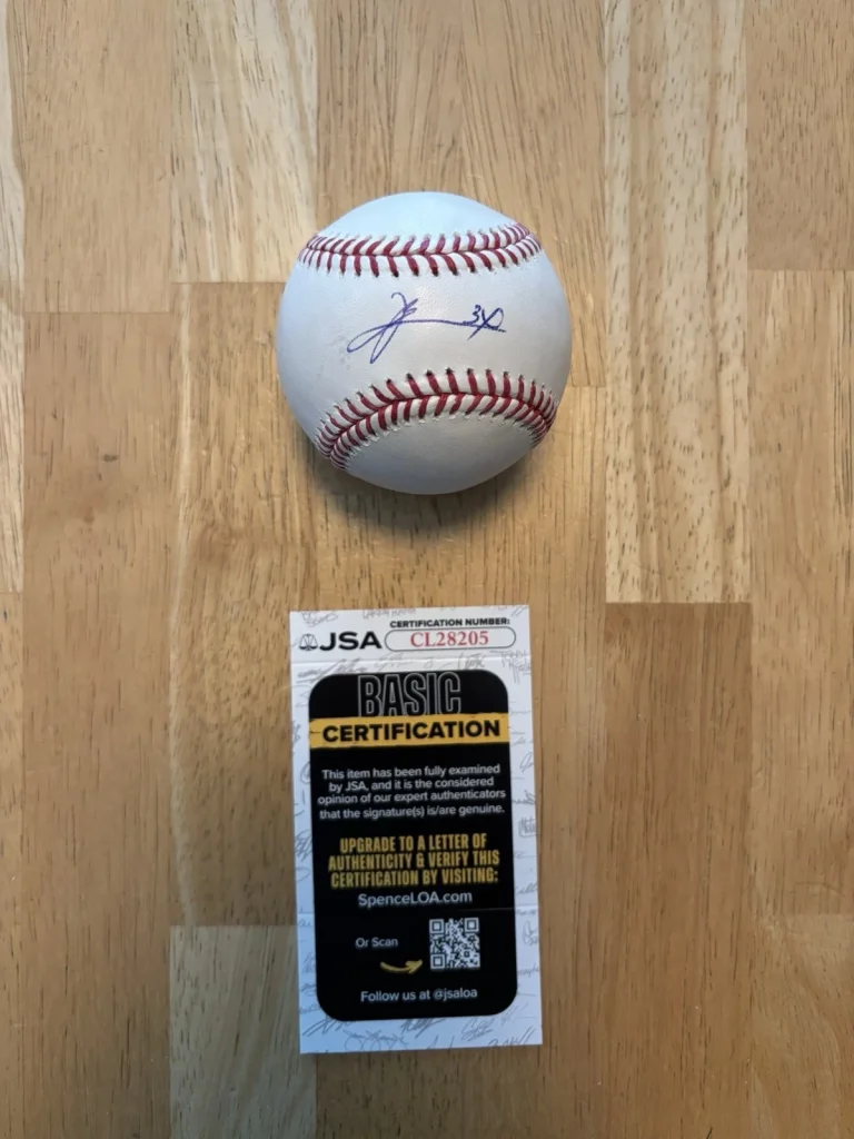 Kodai Senga New York Mets Autographed Signed OMLB Baseball JSA