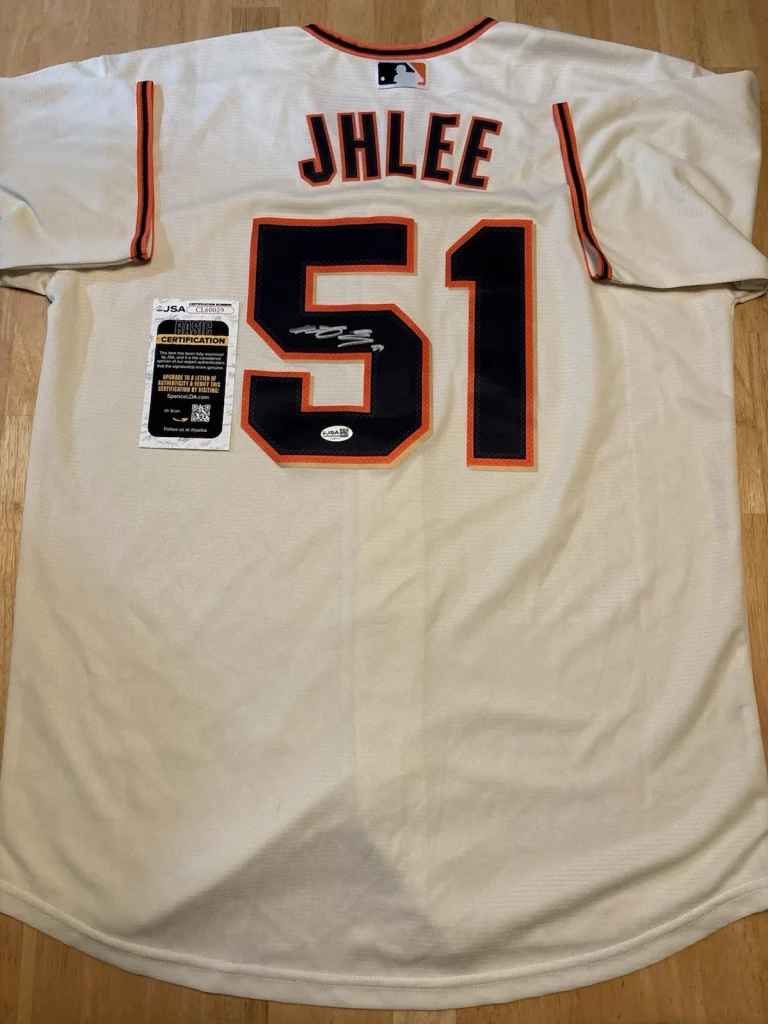 Jung Hoo Lee Signed Autographed San Francisco Giants Jersey Jsa Coa