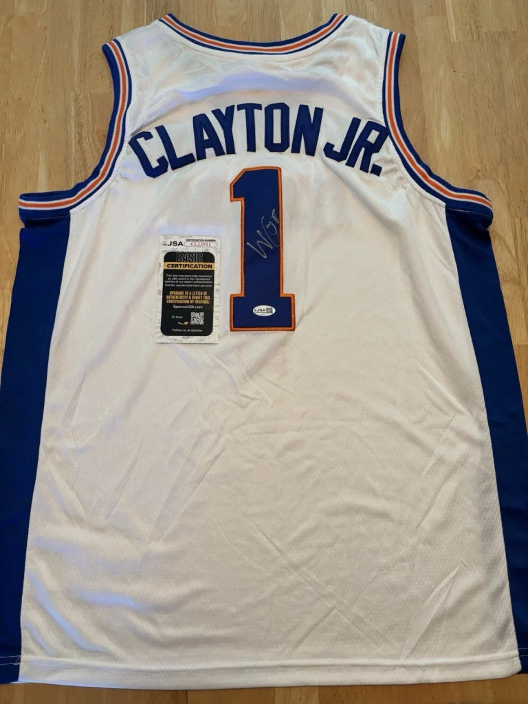 Walter Clayton Jr Signed Autographed Florida Gators Jersey Jsa COA Champs