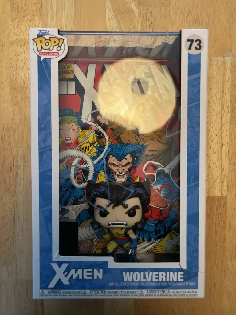 Hugh Jackman Signed Autographed Wolverine Jumbo Comic Funko Pop JSA Coa #73 Read