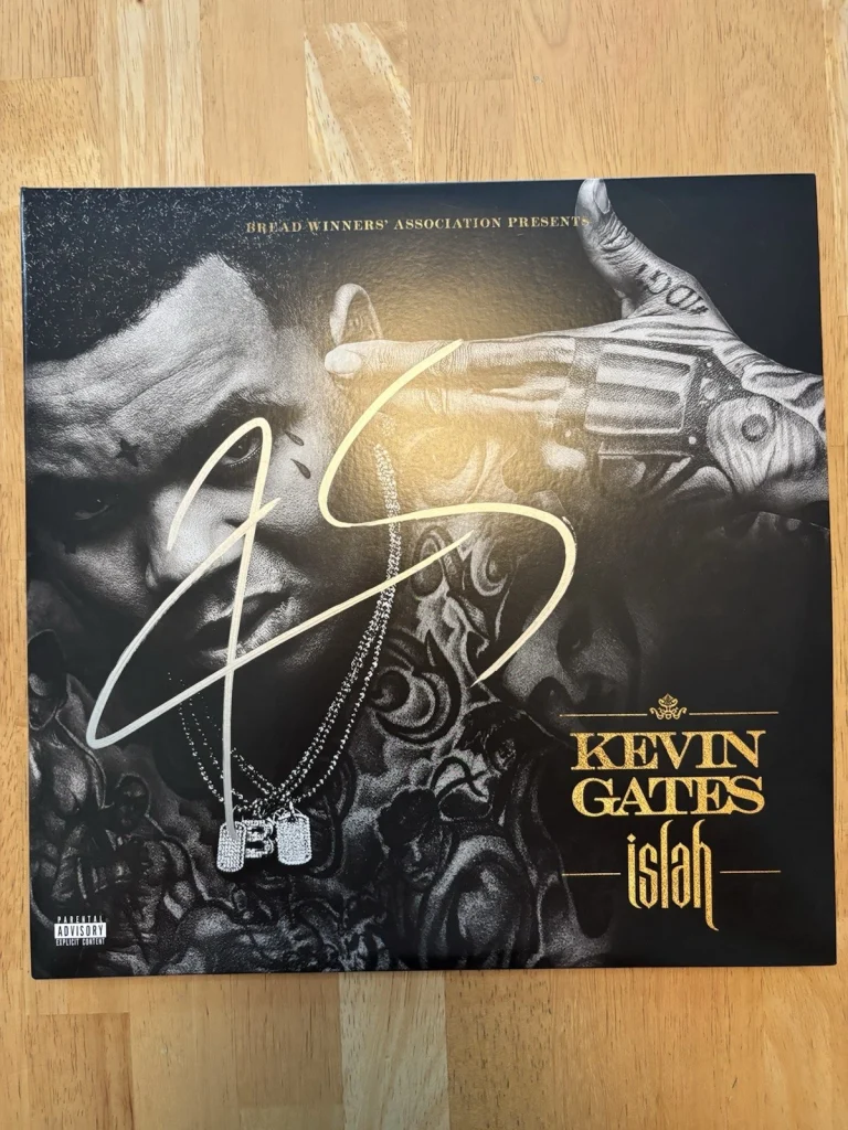 Kevin Gates Rapper Autographed Signed “Islah