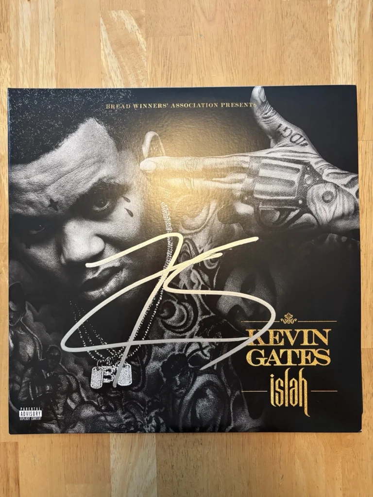 Kevin Gates Rapper Autographed Signed “Islah