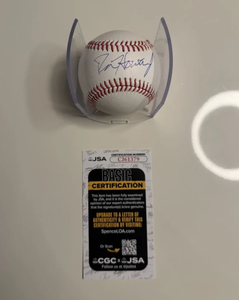 Ron Howard Actor Autographed Baseball Hollywood Director JSA COA
