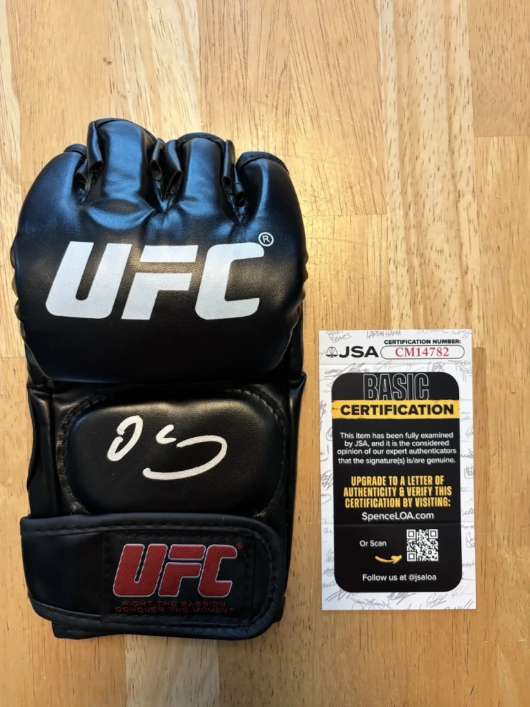 Dana White Autographed Signed UFC Glove Jsa Coa