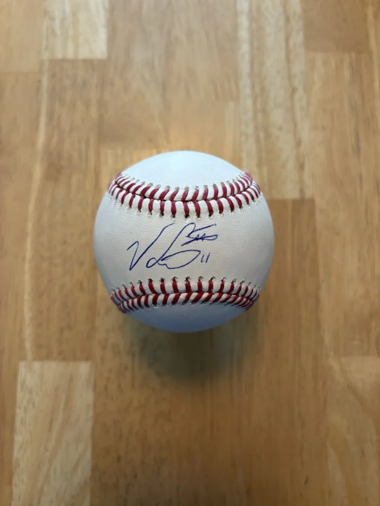 Victor Scott II St. Louis Cardinals Signed Official MLB Baseball BAS