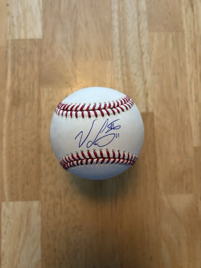 Victor Scott II St. Louis Cardinals Signed Official MLB Baseball BAS