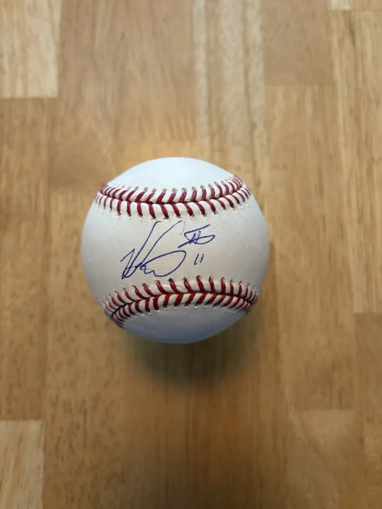 Victor Scott II St. Louis Cardinals Signed Official MLB Baseball BAS