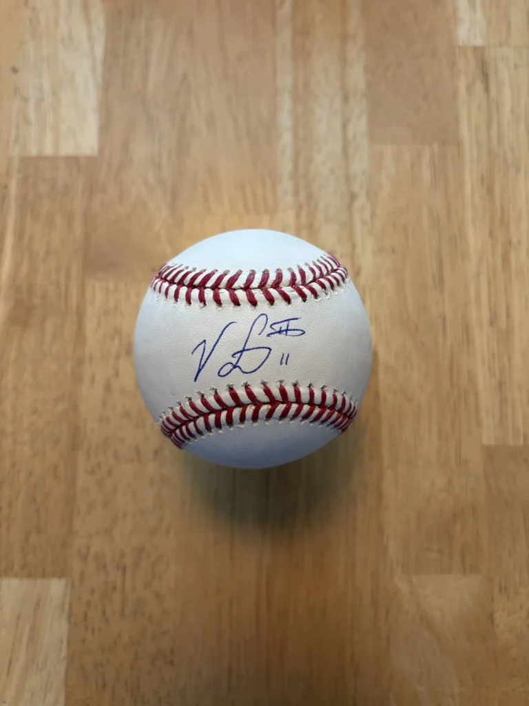 Victor Scott II St. Louis Cardinals Signed Official MLB Baseball BAS