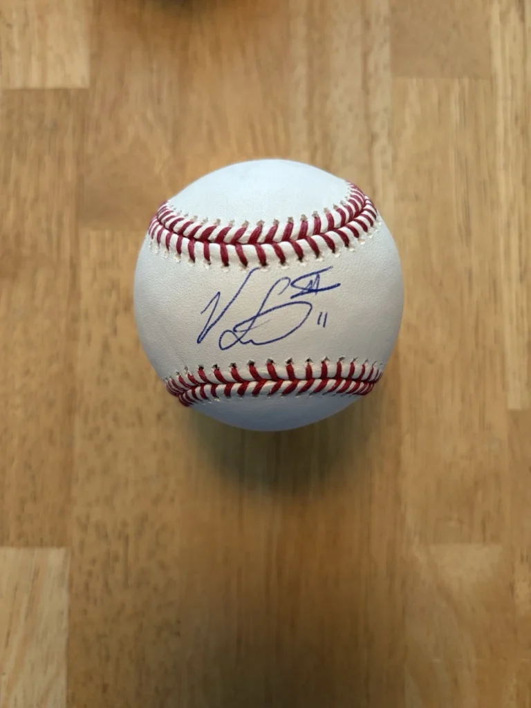 Victor Scott II St. Louis Cardinals Signed Official MLB Baseball BAS