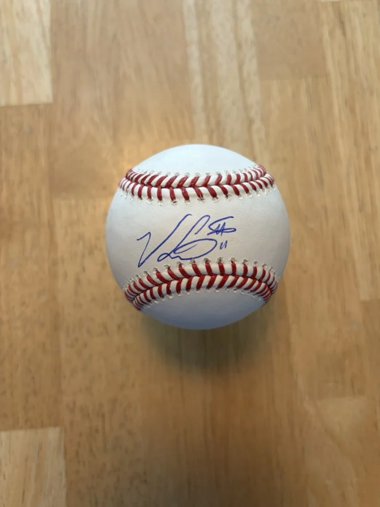 Victor Scott II St. Louis Cardinals Signed Official MLB Baseball BAS