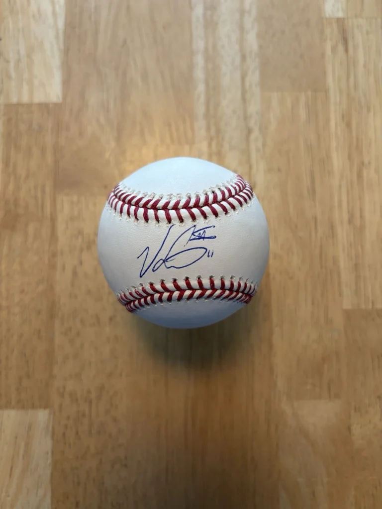 Victor Scott II St. Louis Cardinals Signed Official MLB Baseball BAS