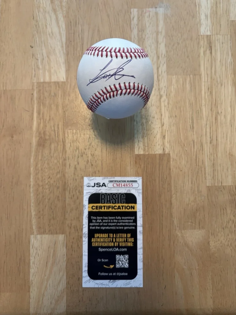 Lazaro Montes Signed Autographed ROMLB Baseball JSA COA Seattle Mariners