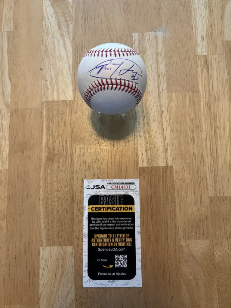 Felix Hernandez Autographed Signed Major League Baseball. JSA Coa. Mariners