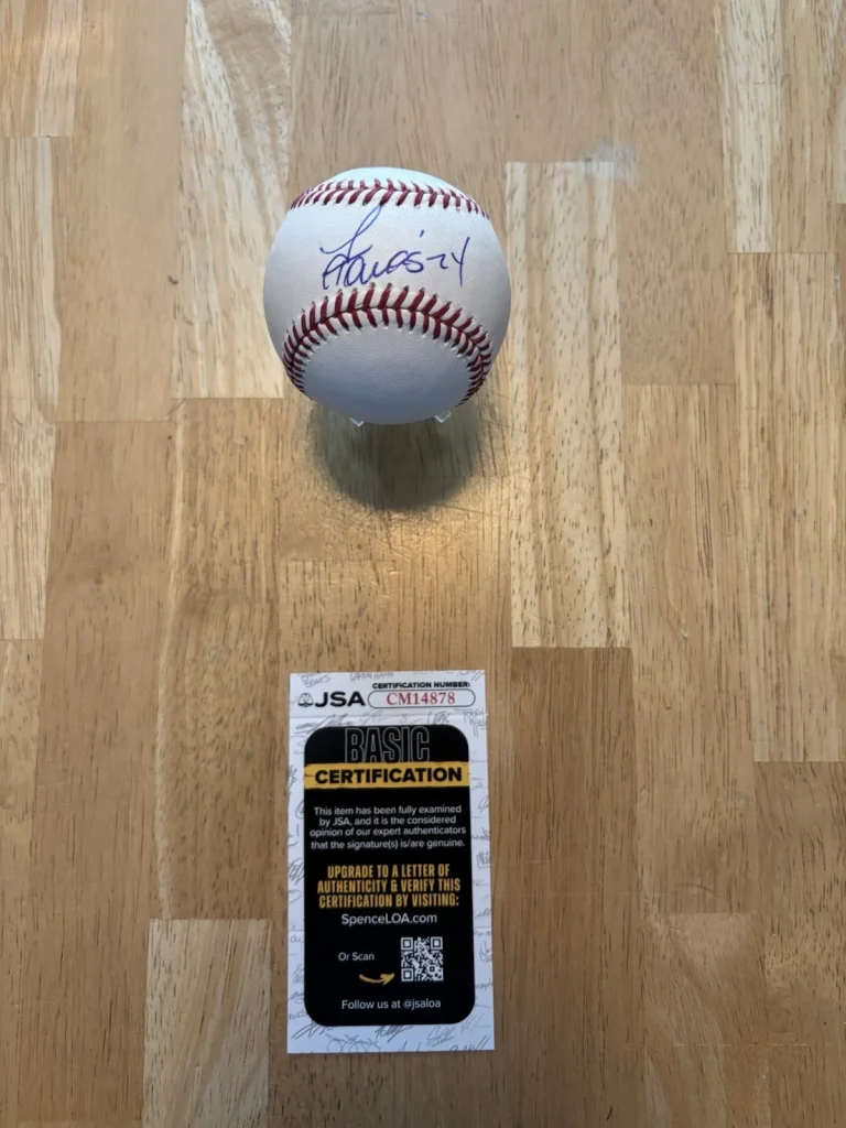 Lazaro Montes Signed Autographed ROMLB Baseball JSA COA Seattle Mariners