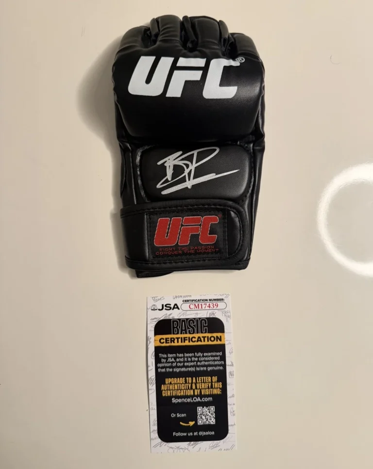 Jiri Prochazka Autographed UFC MMA Glove Champ Rare JSA COA