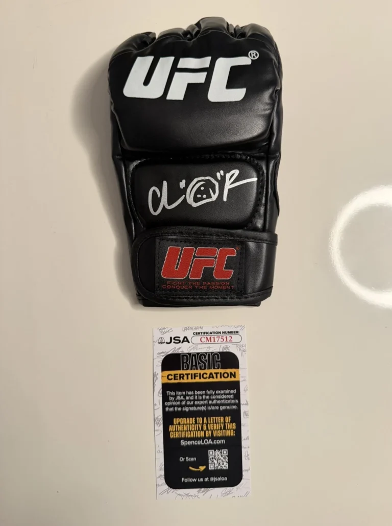 Chris Padilla Autographed UFC Glove MMA Rare Taco JSA COA