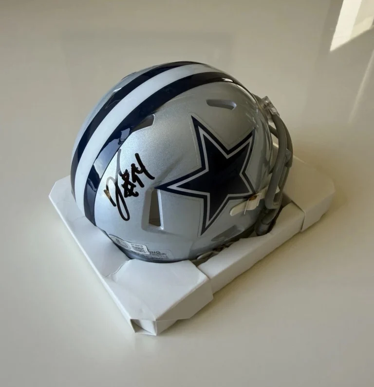 Demarcus Ware Dallas Cowboys Autographed Mini Helmet Star Beckett