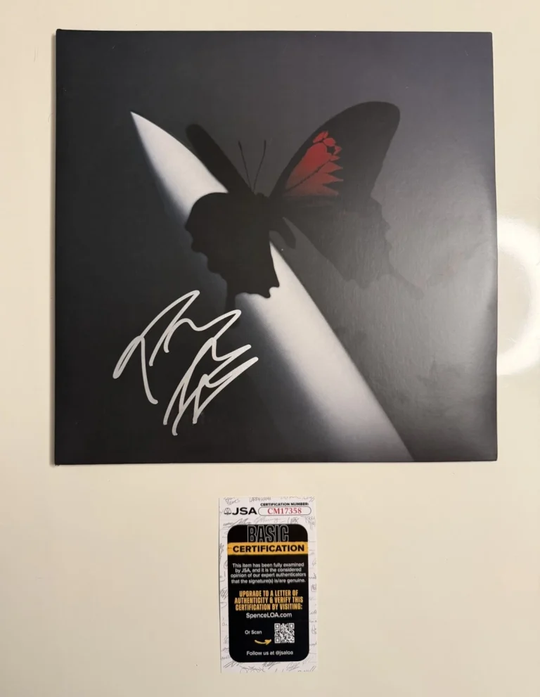 Post Malone Autographed Twelve Carat Toothache Vinyl Record Star JSA COA