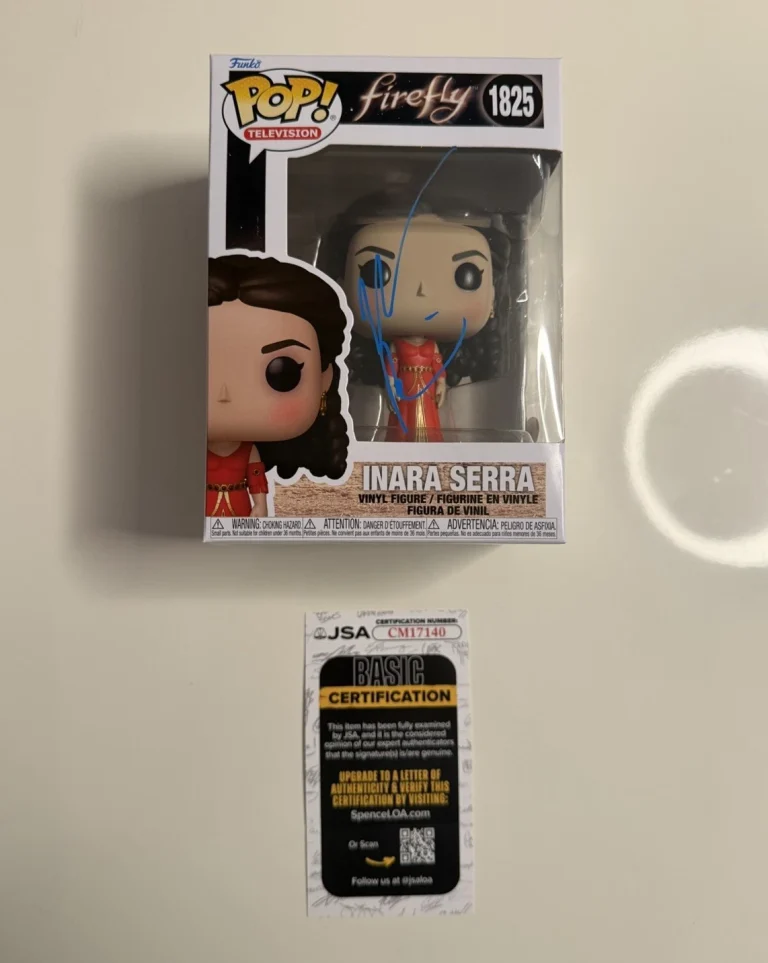 Morena Baccarin Autographed Inara Serra Funko Pop Firefly JSA COA