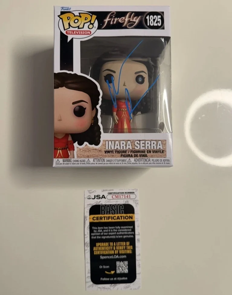 Morena Baccarin Autographed Inara Serra Funko Pop Firefly JSA COA