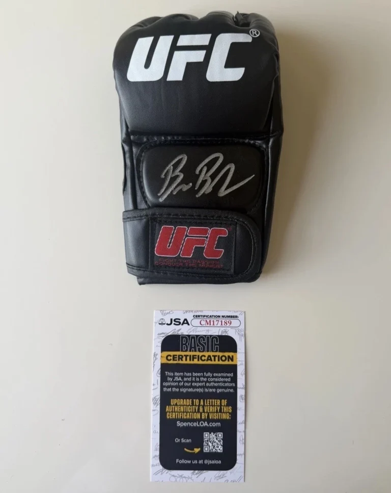 Bruce Buffer Autographed Glove MMA Voice Of The Octagon JSA COA