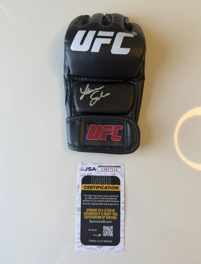 Laura Sanko Autographed UFC Glove MMA Commentator Model JSA COA