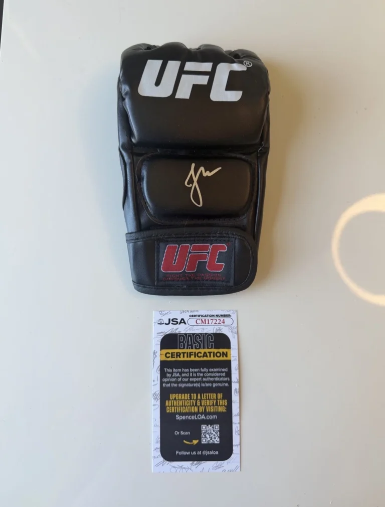 Johnny Walker Autographed UFC Glove MMA Fighter JSA COA