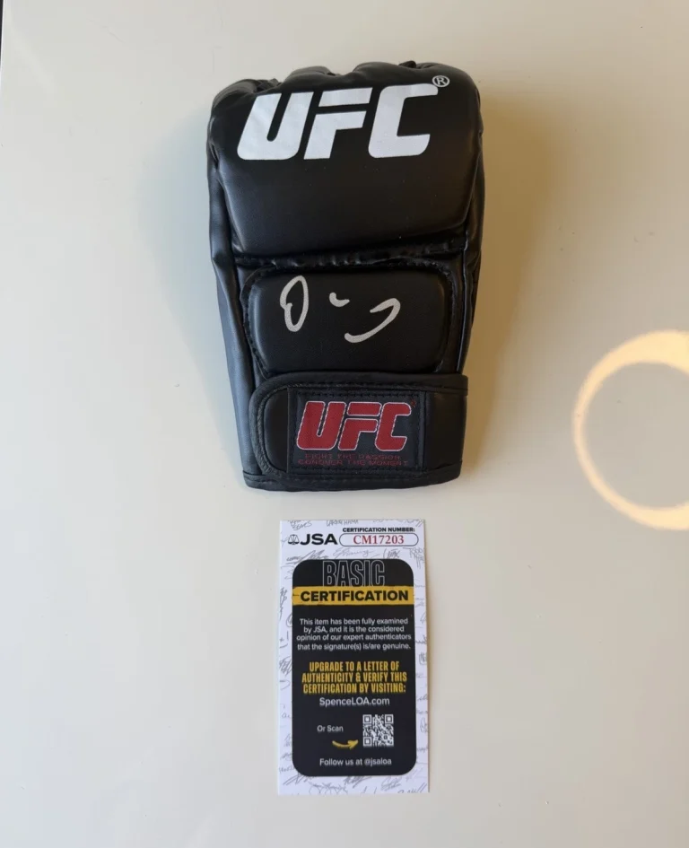 Dana White Autographed UFC Glove MMA CEO JSA COA