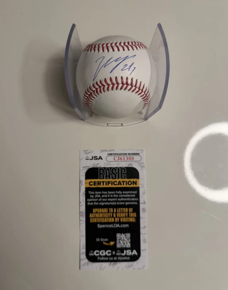 Kazuma Okamoto Toronto Blue Jays Autographed Baseball Japan MLB JSA COA