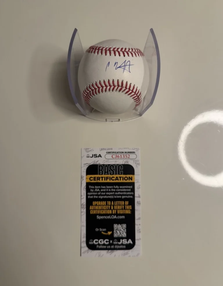 CC Sabathia New York Yankees Autographed Baseball JSA COA