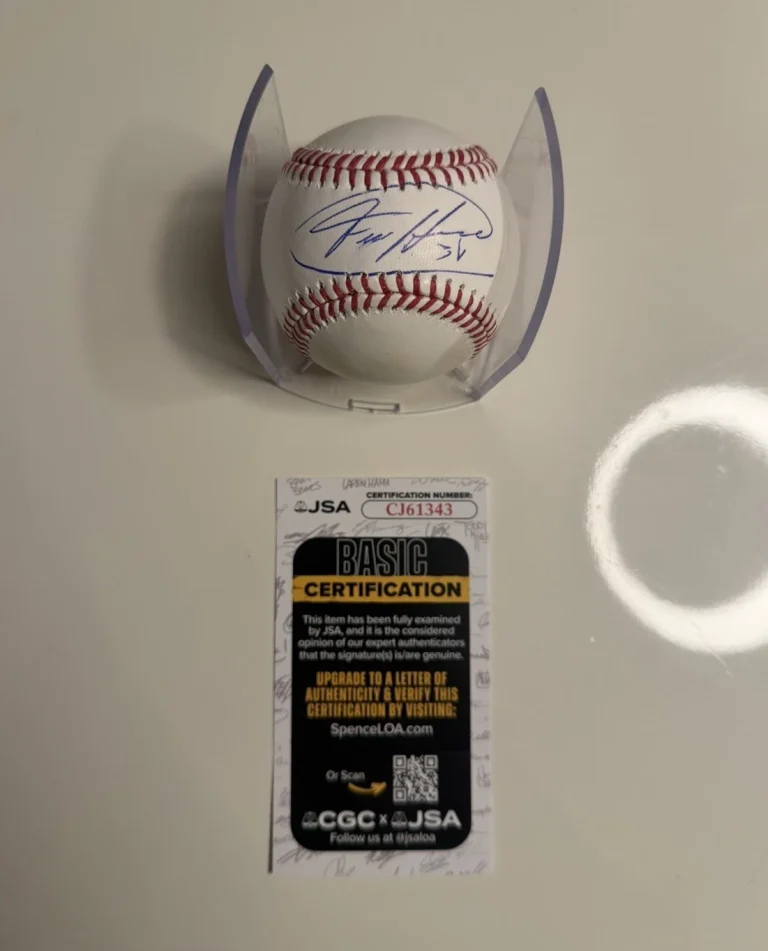 Felix Hernandez Seattle Mariners Autographed Baseball JSA COA