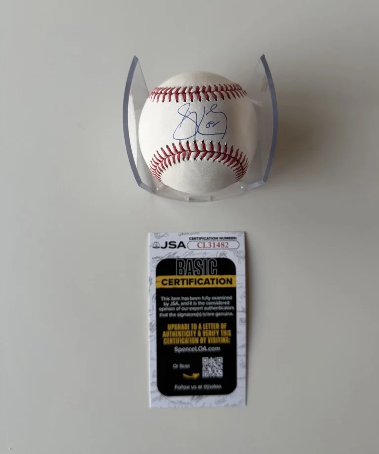 Sidney Crosby Pittsburgh Penguins Autographed Baseball NHL Star JSA COA
