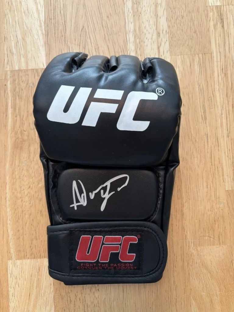 Adrian Yanez Signed/Autographed UFC Glove Beckett Coa