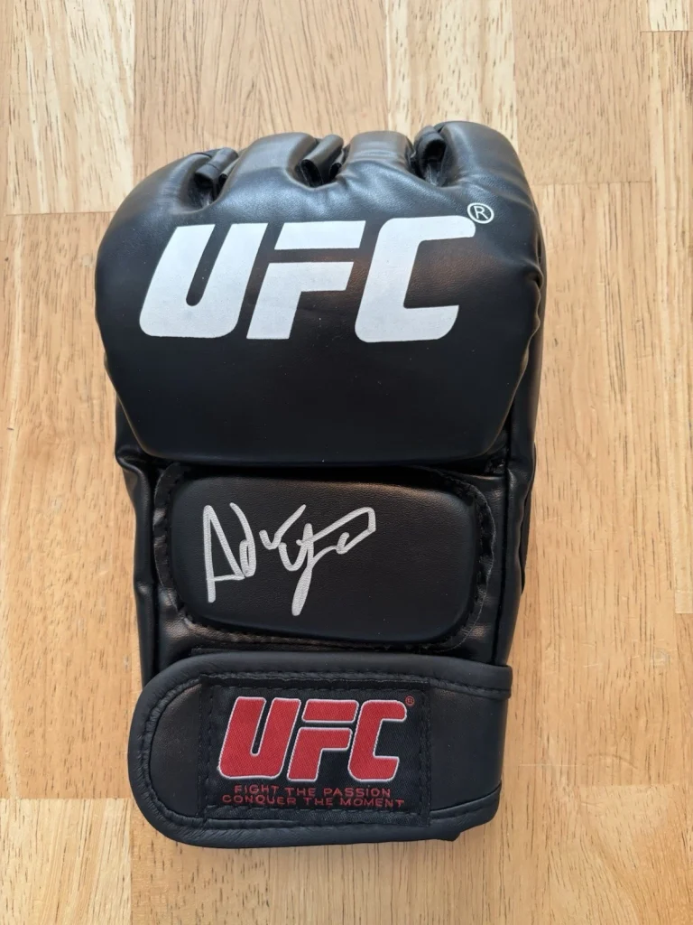 Adrian Yanez Signed/Autographed UFC Glove Beckett Coa