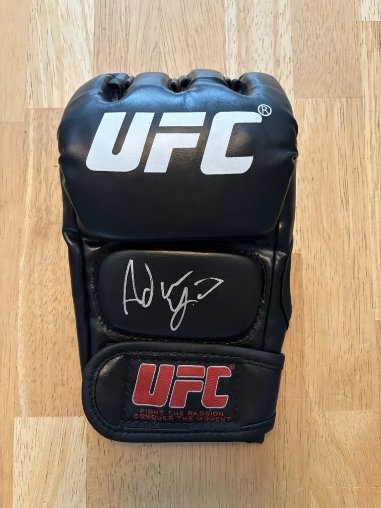 Adrian Yanez Signed/Autographed UFC Glove Beckett Coa