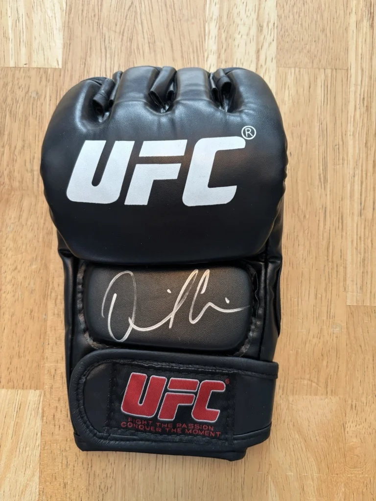 Daniel Cormier Autographed UFC Glove MMA Rare Champ Beckett  COA