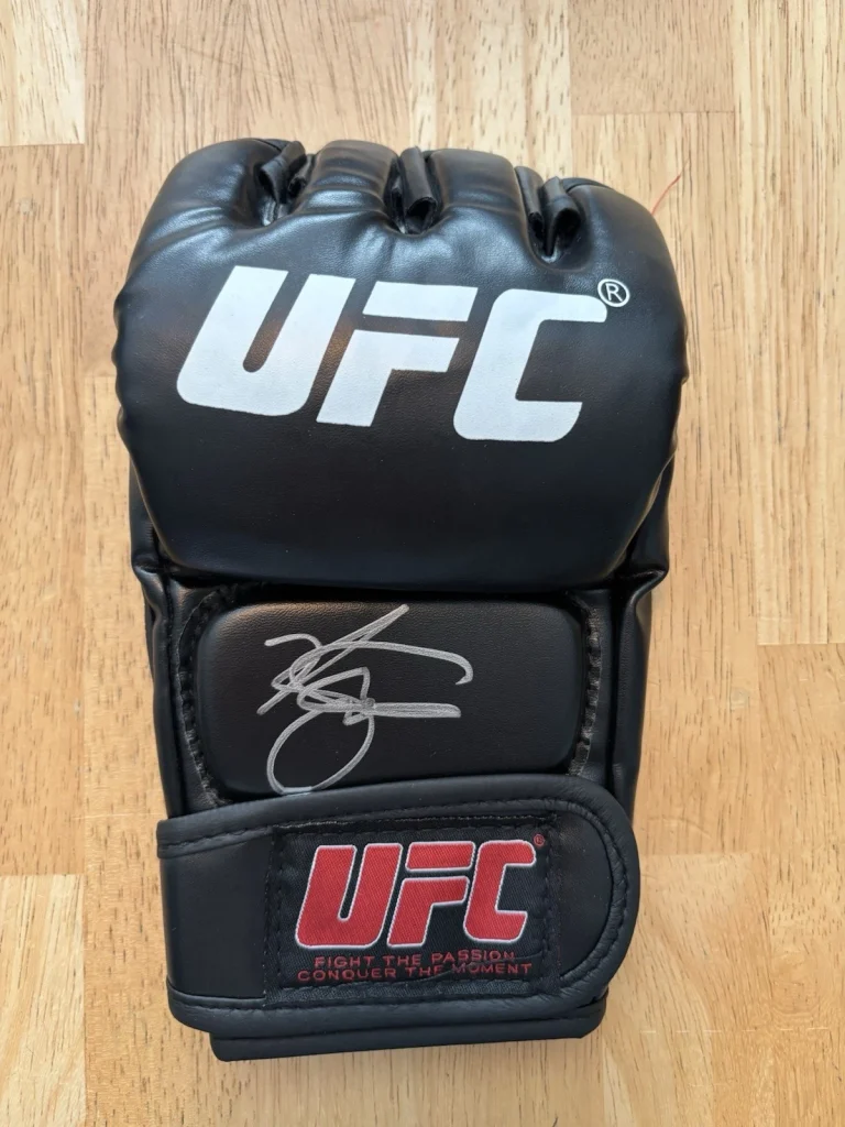 Kelvin Gastelum Autographed UFC Glove MMA Rare Beckett COA