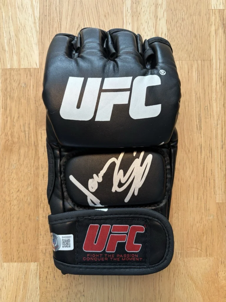 James Toney Signed Autographed UFC MMA Glove. Beckett Coa