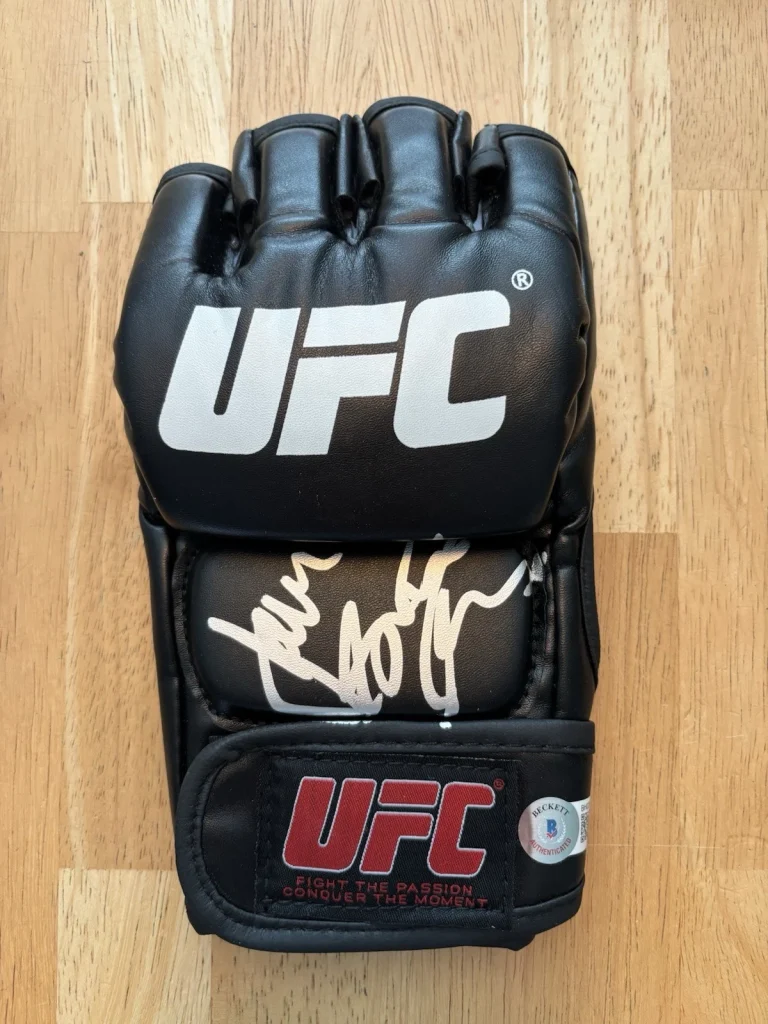 James Toney Signed Autographed UFC MMA Glove. Beckett Coa