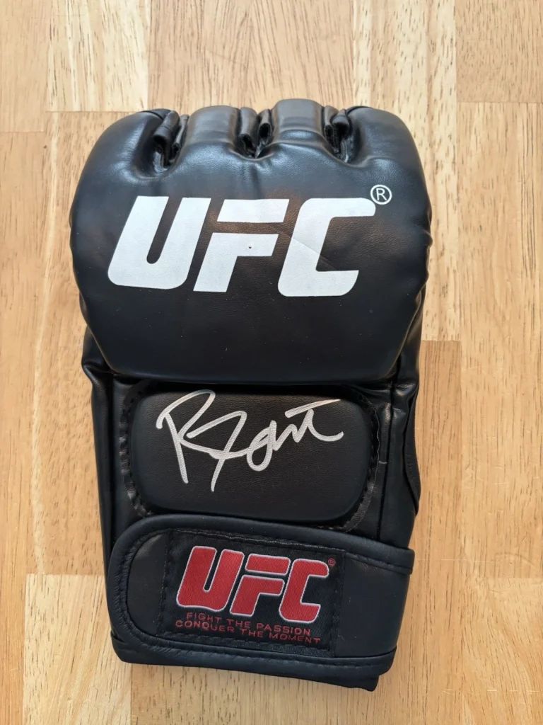 Rob Font Autographed Signed UFC Glove. Beckett Coa